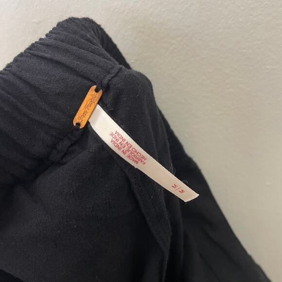 Free People Maxi Skirt Wrap with Shorts in Black Size Medium - Picture 6 of 8